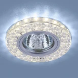 Встраиваемый точечный светильник Elektrostandard 2194-2195 2194 MR16 SL/WH зеркальный/белый