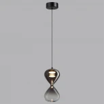 Подвесной светильник Odeon Light Glessi 5092/4LA черный/дымчатый градиент/прозрачн./металл/стекло LED 4W 4000K (220V, на проводе)