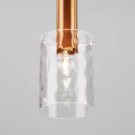 Подвесной светильник Eurosvet Asti 50177/1 черный/бронза