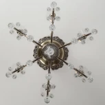 Потолочная люстра Eurosvet 12505 12505/6 античная бронза