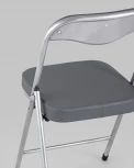 Стул складной Stool Group ДЖОН металлик, серый УТ000008058