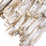 Подвесная люстра Divinare Medea 1684/01 LM-10 (220V, хрусталь, на цепи, круглые)