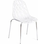 Стул CRISPY (mod. 61) Tetchair (Белый,Хром).