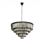 Подвесная люстра каскадная Loft IT Prism 10018/800C (220V, хрусталь, на цепи)