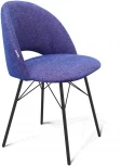 Стул SHT-ST34/S64 синий мираж/черный муар Sheffilton 6789983301