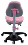 Кресло детское Бюрократ KD-2 розовый сердца Hearts-Pk крестовина пластик