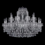 Подвесная люстра Bohemia 1410 1410/16+8/300/Ni/V0300