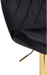 Барный стул Woodville Porch black / golden 15506