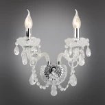 Бра Aployt Koletta APL.755.01.02 (220V, хрусталь, подвески, свеча)