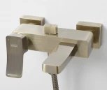 Смеситель Wasserkraft Exter 1601 для ванны с душем, светлая бронза