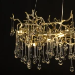 Подвесная люстра Loft It Bijout 10068/800 GD (220V, на тросе, ветки)