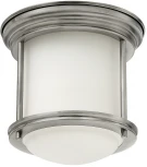 Потолочный светильник круглый Hadrian QN-HADRIAN-MINI-F-AN-OPAL Hinkley (220V, IP44)