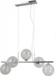 Подвесная люстра Moderli Molly V10801-5P (220V, на тросе, шар, молекулы)