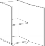 Тумба с дверью Modus ОГОГО 691336