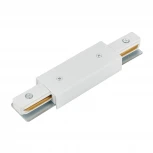 Коннектор прямой с вводом питания для накладного шинопровода MyFar Accessories for Single MT0101-CP-W