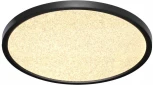 Настенно-потолочный Sonex Omega Black 7662/32L MITRA пластик/белый/черный LED 32Вт 3000/4000K D400 IP20 (220V, круглые)