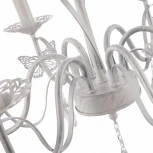 Подвесная люстра Arte Milano AM346179 346179/6 WT+G (220V, подвески, на цепи, подсвечник, свеча)