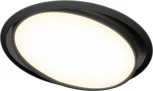 Встраиваемая светодиодная поворотная панель Donolux Luna DL18813/15W Black R (220V, круглые)