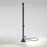 Наземный светильник Elektrostandard Rone 35175/F черный (LED, 220V, круглые, IP65)