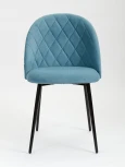 Стул MyFar Джозефина темно-бирюзовый велюр MF1029-1