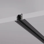 Трек (шинопровод) встраиваемый LGD-4TR-TRACK-F-1000-BK-M (D) (Arlight, IP20 Металл) 055349 (220V)