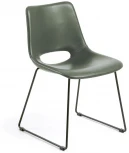 Обеденный стул La Forma (ex Julia Grup) Zahara (Зеленый/ Сталь,Металл,Пена)
