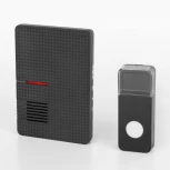 Звонок дверной беспроводной Elektrostandard, черный, 36 мелодий, IP44