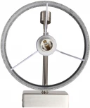 Бра на гибкой ножке для чтения Lumion Nikki 8251/2W никель/серый, металл/текстиль Е14 40W + LED 3W 4000K 220V (выключатель)