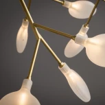 Подвесная люстра Florencia FR5049PL-27G Freya (220V, на тросе, лепестки, ветки)