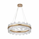 Подвесная люстра Arte Milano Venezia 312033/D800 BS (регулировка яркости, LED, 220V, хрусталь, пульт управления, на тросе, круглые)