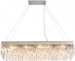 Подвесная люстра Indigo LACRIMA V000361 (220V, хрусталь, на тросе)