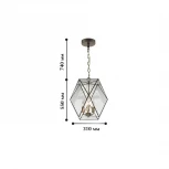 Подвесная люстра Favourite Shatir 1628-3P