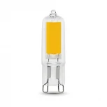 Лампочка светодиодная капсульная прозрачная колба G9 4 Вт 380 lm 3000K теплое белое свечение Gauss 107809104