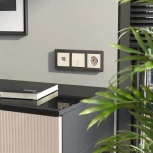 Выключатель одноклавишный проходной с подсветкой (айвори матовый) Werkel W1112162 (a062418)