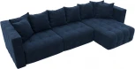 Диван угловой Лига-052 НПБ Лонг угол универсальный Лига Диванов (Шенилл) арт.128827