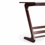 Стол письменный FARGO (mod. ST-309) Темный орех (HN GLAZE) (дерево гевея, МДФ)