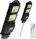 Уличный консольный светильник светодиодный на солнечных батареях с пультом и датчиком движения ЭРА ERAKSC40-02 (IP65)