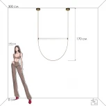 Подвесной светильник Loft It Liana 10221/1700 (LED, 220V)