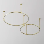 Шинопровод Flarity круглый латунь 80 см Maytoni Busbar trunkings Flarity TRX154-R-D800-BS