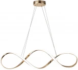 Подвесной светильник с таймером Escada Knot 10236/1 LED*60W Gold 10236/1LED (220V, пульт управления, на тросе)