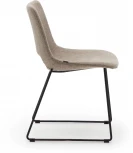 Zahara Стул коричневый с черными стальными ножками La Forma (ex Julia Grup) арт.148500