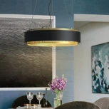 Подвесной светильник Casing 62 Black ImperiumLoft Casing01 (101409-26) (LED, 220V, на тросе, круглые, кольцо)