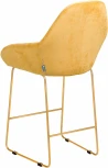 Стул полубар R-Home Kent Жёлт/Линк Золото