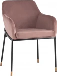 Стул Stool Group Сандра велюр пыльно-розовый УТ000005428
