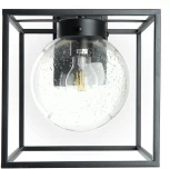 Настенный светильник Feron Прованс PL711 48385 60W E27 черный (220V, IP44)