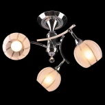 Потолочная люстра Eurosvet 3353 3353/3 хром/белый