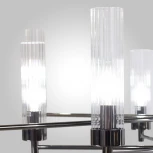 Подвесная люстра на штанге AM Group INDIGO INDIGO SP10 PEARL BLACK (220V)