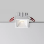 Встраиваемый светильник Maytoni Alfa LED DL043-01-10W4K-SQ-W-1 (220V)