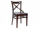 Стул Соло Венский, Жёсткий, Темный орех, Аврора