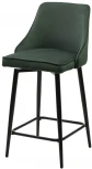 Полубарный стул ПАРКЕР H-30 Изумрудный, велюр / черный каркас, поворот.360 град., M-City 688M05133